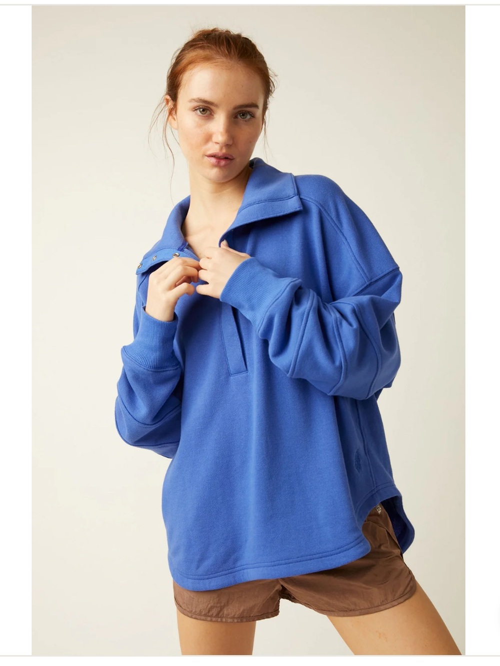 Free People Warm Down Pullover